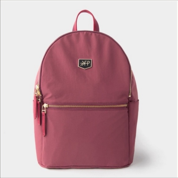 freshly picked mauve diaper bag